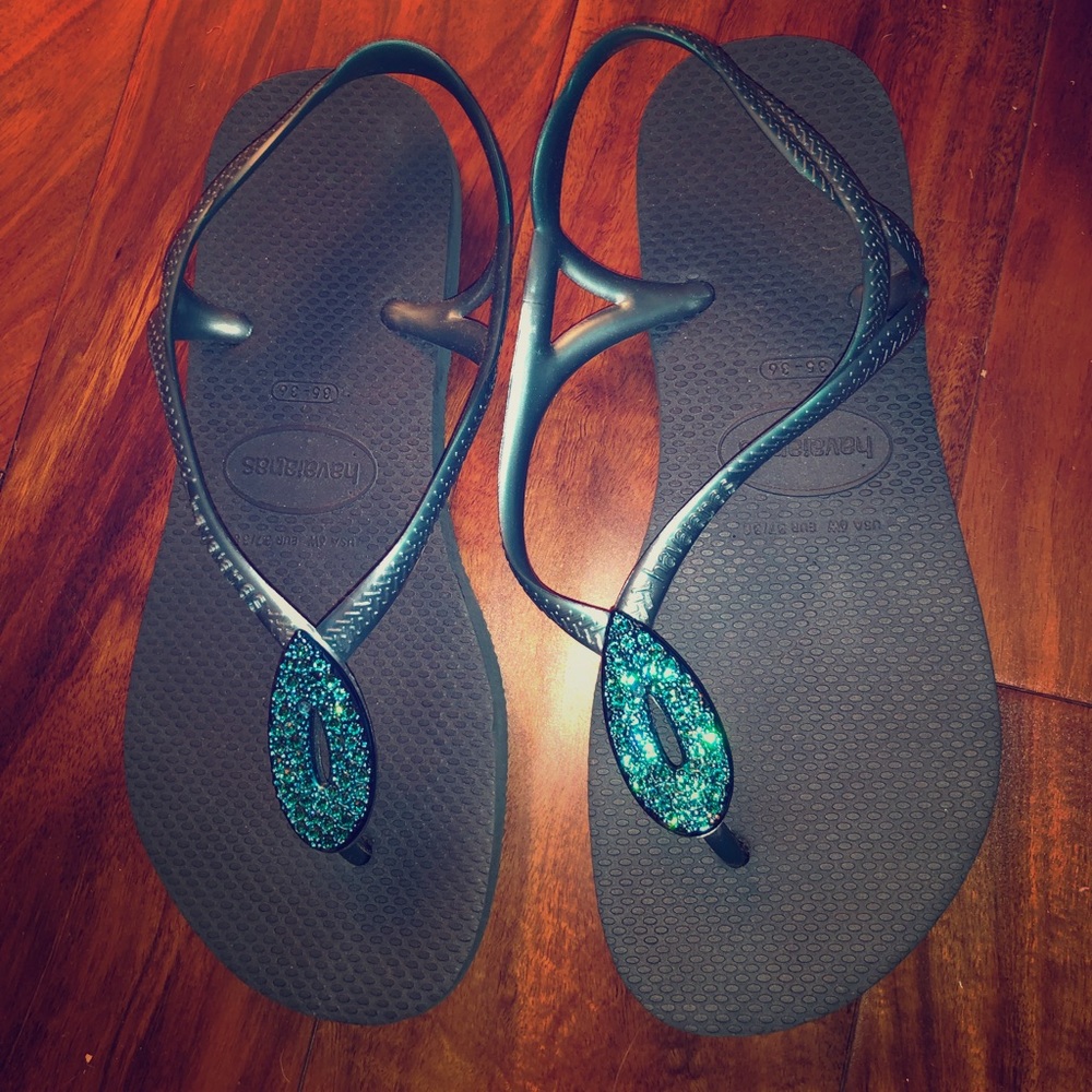 Havaianas Blue (Teal) Sandals